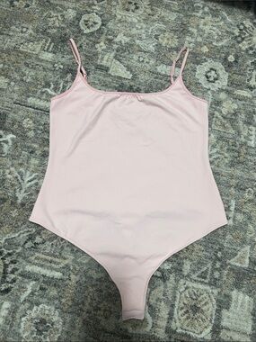 Light Pink Women’s Stretch Tank Bodysuit